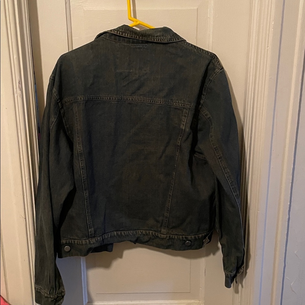 Classic Denim Jacket in Greenish tint - Picture 3 of 3